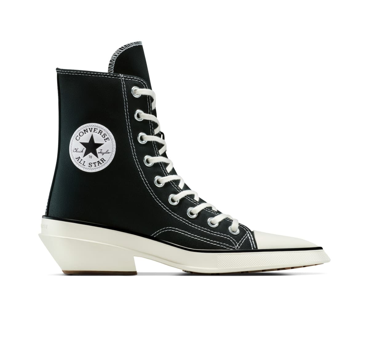 Converse Chuck 70 De Luxe Pointed "Black / White / Black"