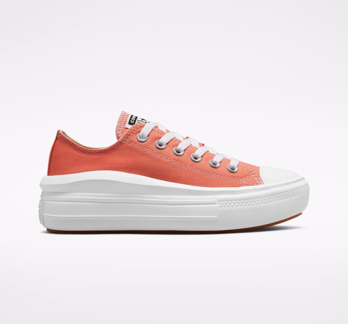 Converse Chuck Taylor All Star Move Platform "Bright Madder / White / White"