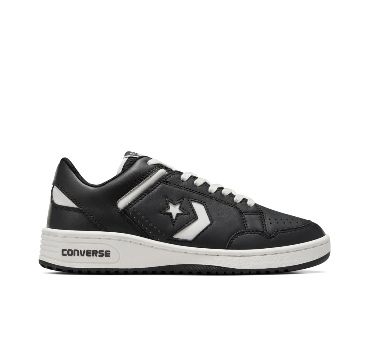 Converse Weapon Leather "Black / Black / White"