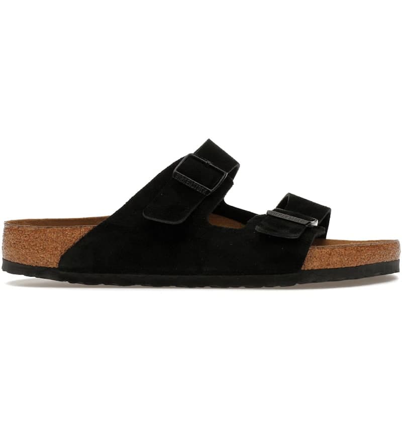 Birkenstock Arizona Soft Footbed Suede Black