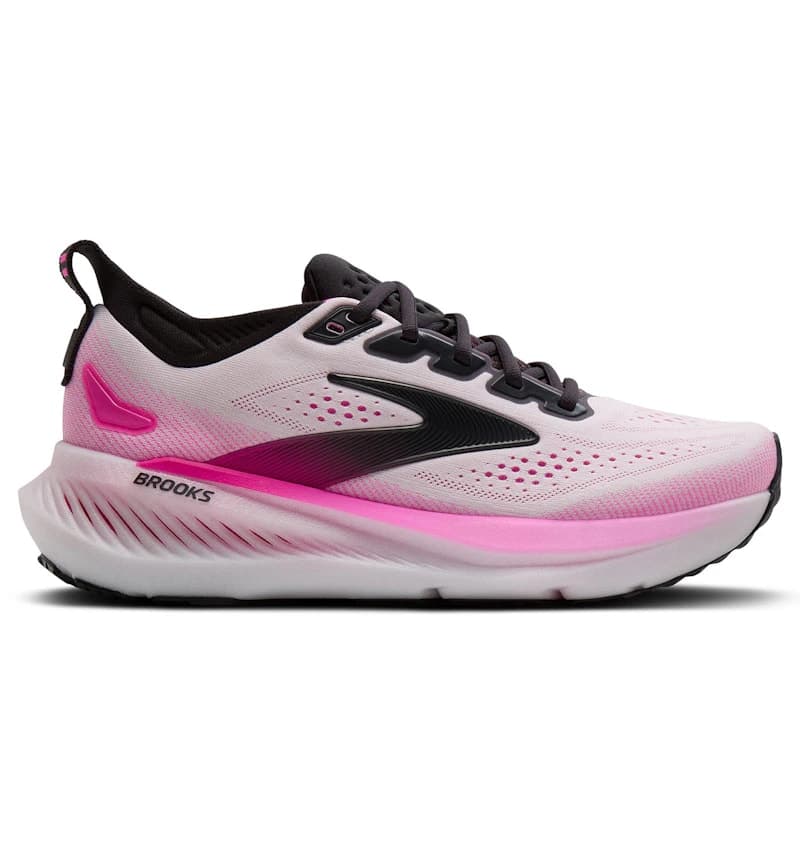 Brooks Glycerin 23 White Phantom Cyber Pink (Women's)