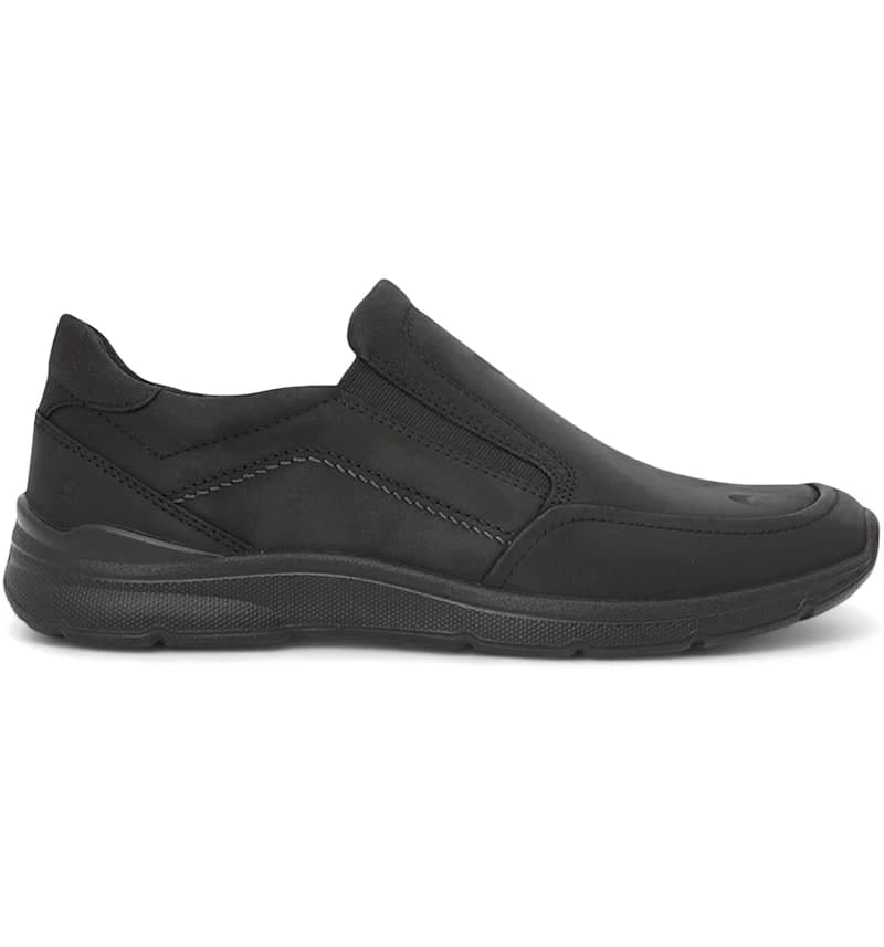 Ecco Irving Slip-On Black Nubuck