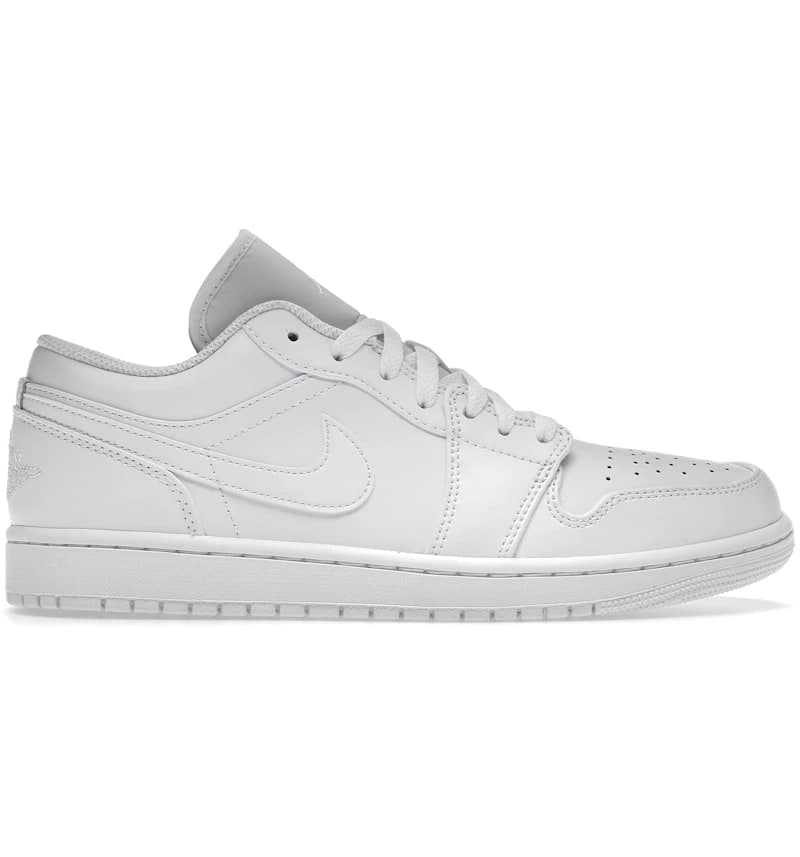 Jordan 1 Low Triple White