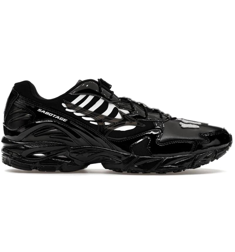 Mizuno Wave Rider 10 x Sabotage (SBTG) Black Black White