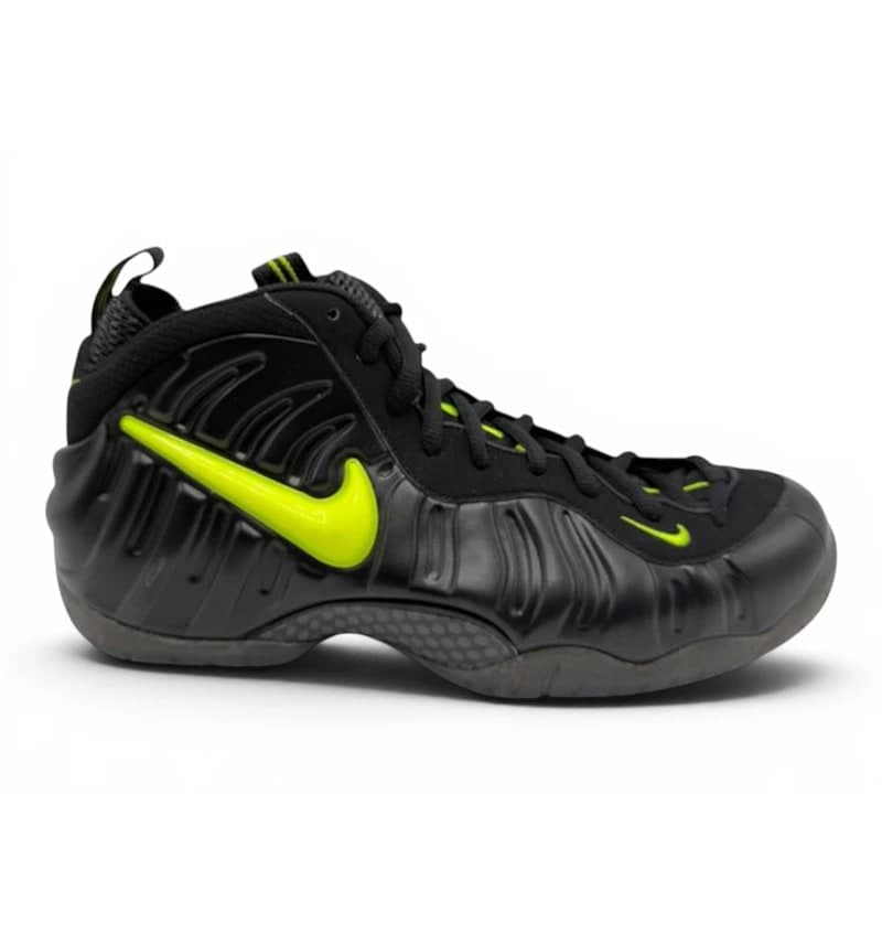 Nike Air Foamposite Pro Black Voltage Yellow
