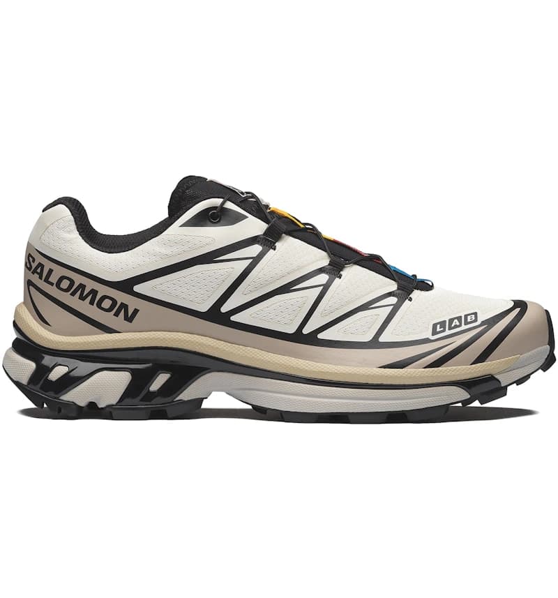 Salomon XT-6 Vanilla Ice Black Silver Cloud