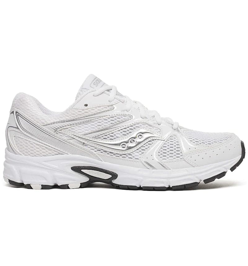 Saucony Grid Ride Millennium White Silver Black
