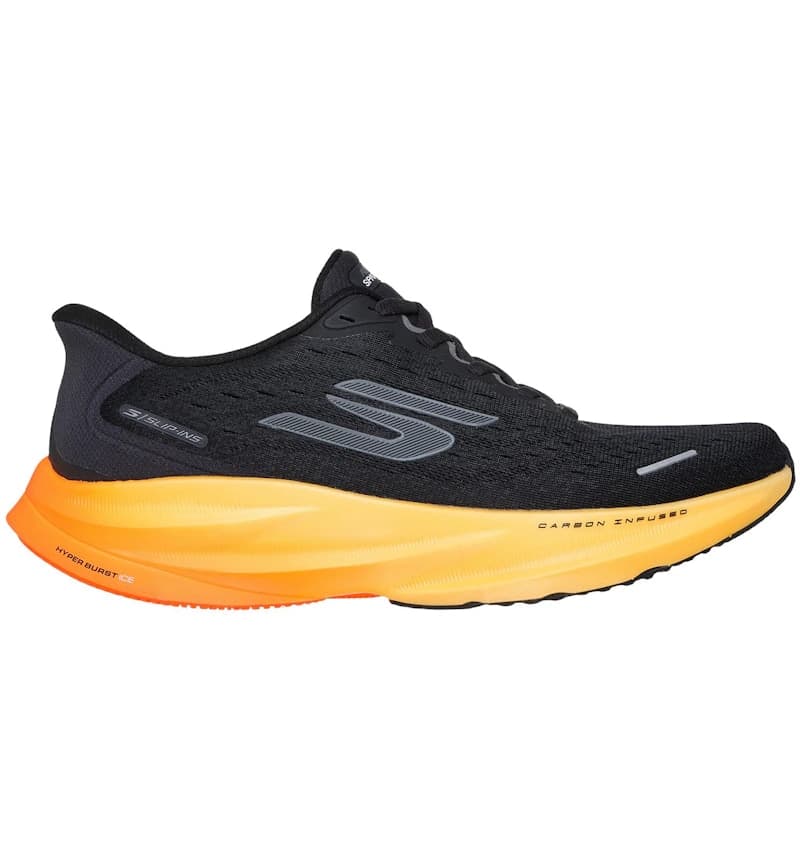 Skechers Slip-ins Aero Spark Dark Charcoal Orange