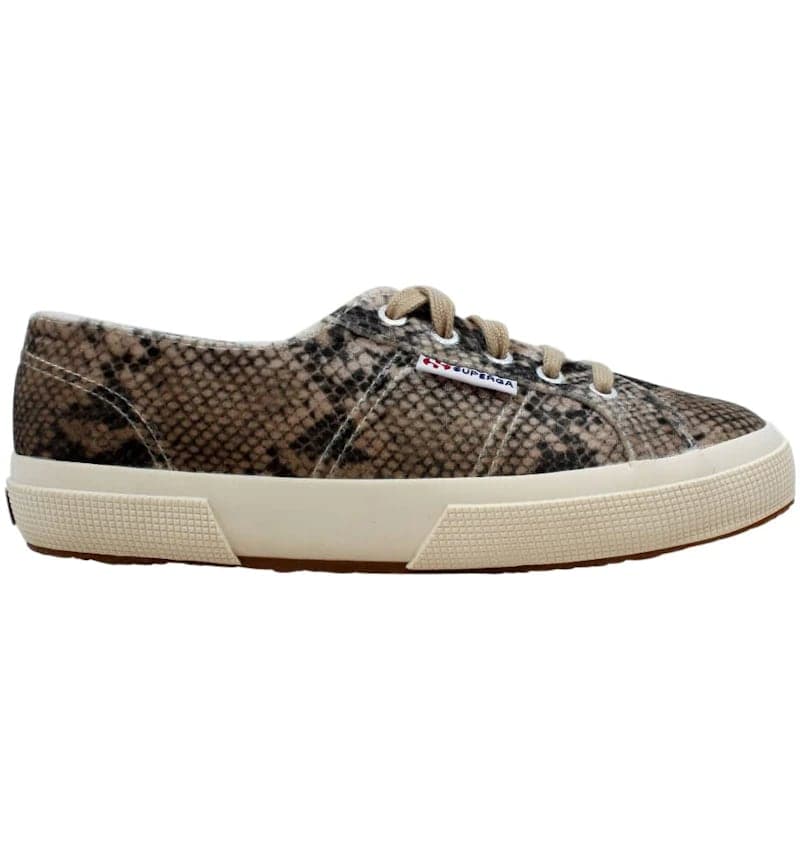Superga 2750 Velvet Snake W Beige Multi (Women's)