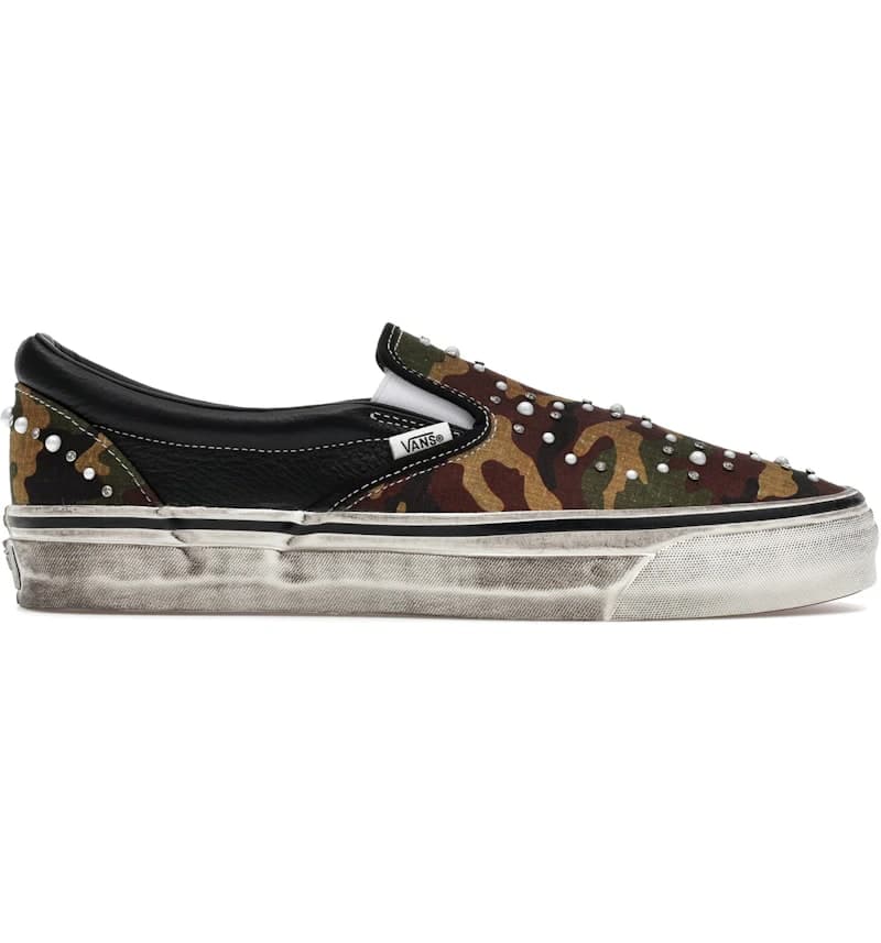 Vans LX Classic Slip-On 98 Pearlized Pack Camo Black