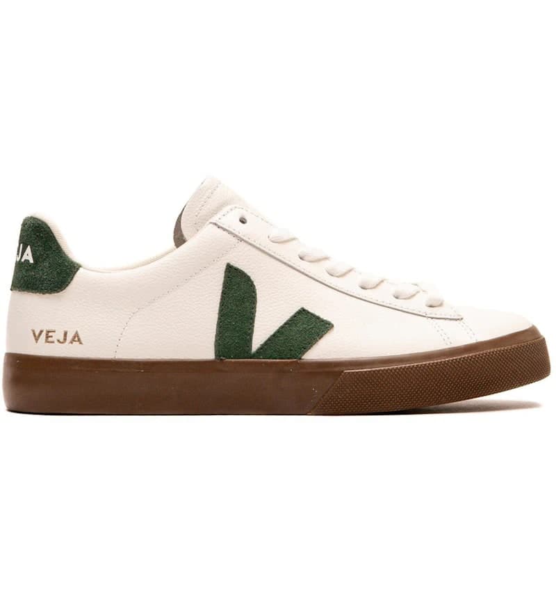 Veja Campo Leather White Cyprus Bark