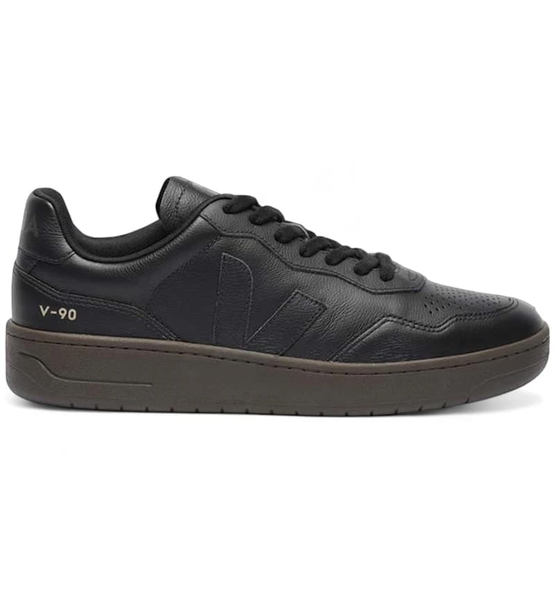 Veja V-90 O.T. Leather Full Eagle Black