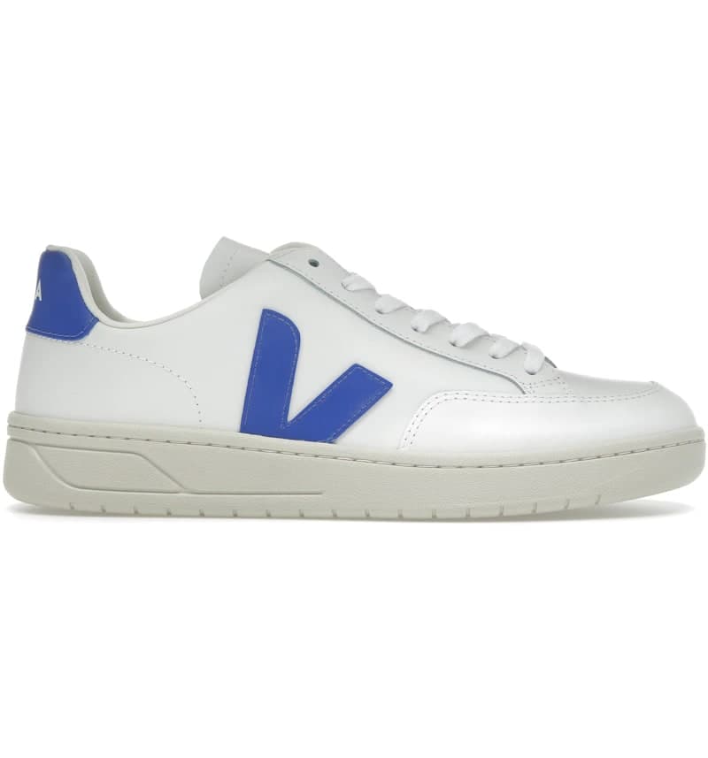 Veja V-12 Leather White Paros